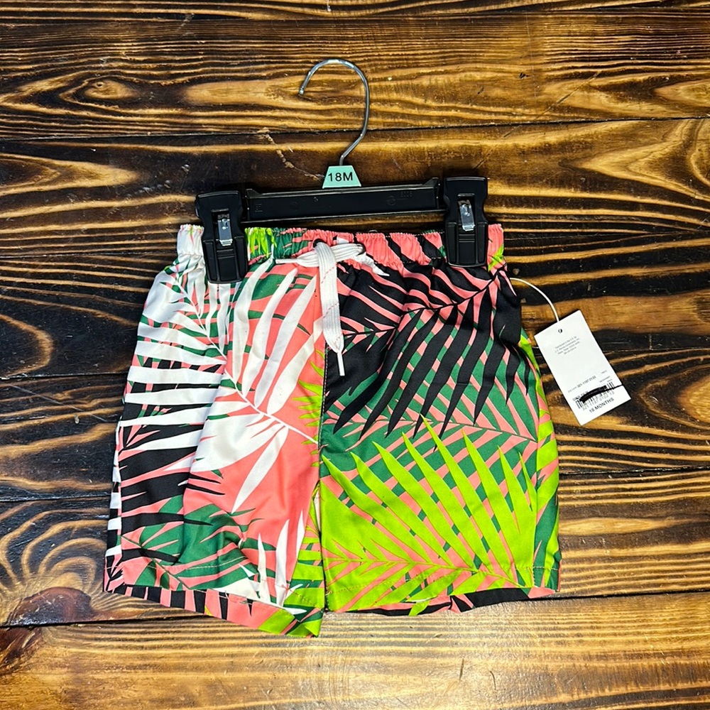 18 months swim trunks new with tags